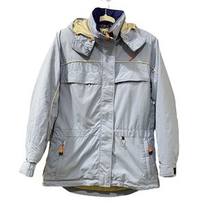 Obermeyer Blue Adirondack Winter Jacket‎ Size 10 Ski Snowboard Thermolite Active